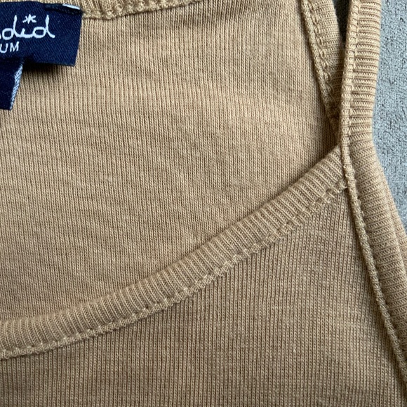 Splendid Tank Top Halter Tank Size Medium Neutral Beige $48 - Picture 6 of 11